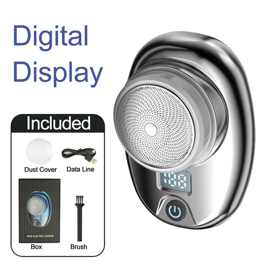 Mini portable rechargeable shaver