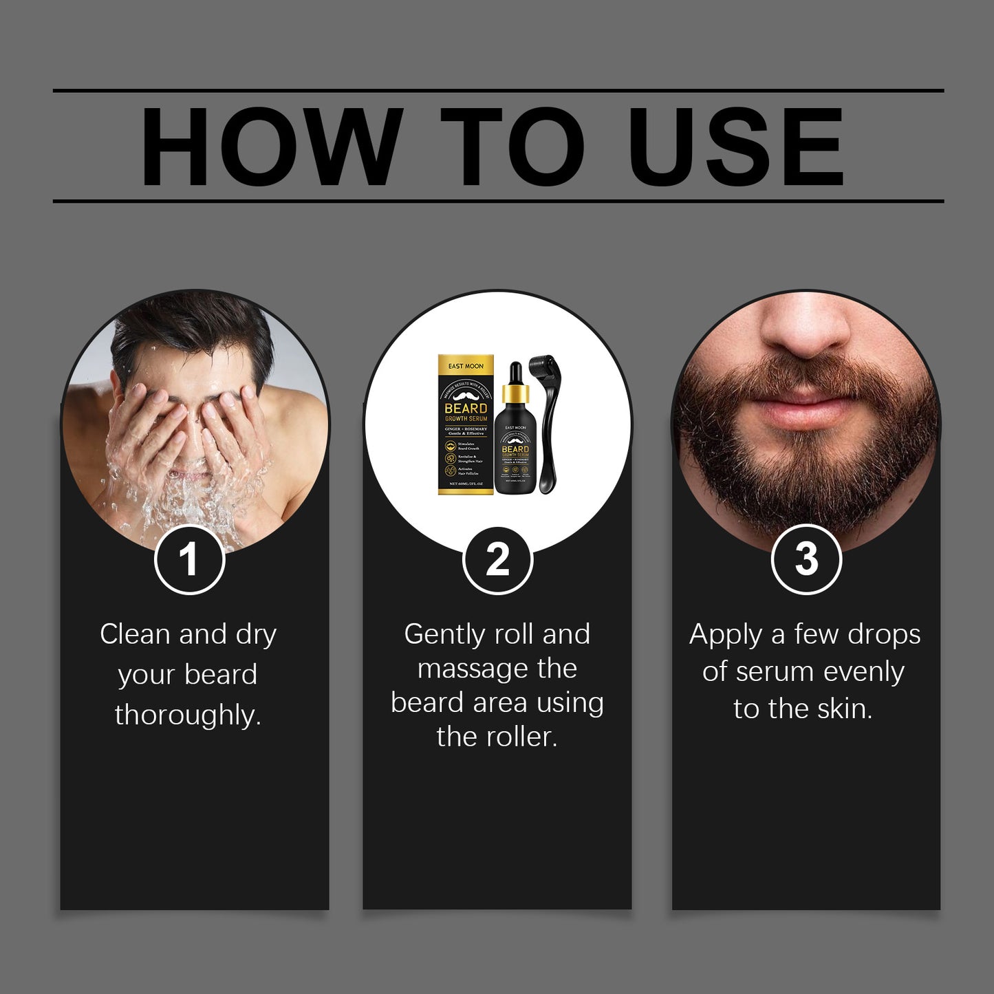 East Moon Beard Oil and Moisturizer