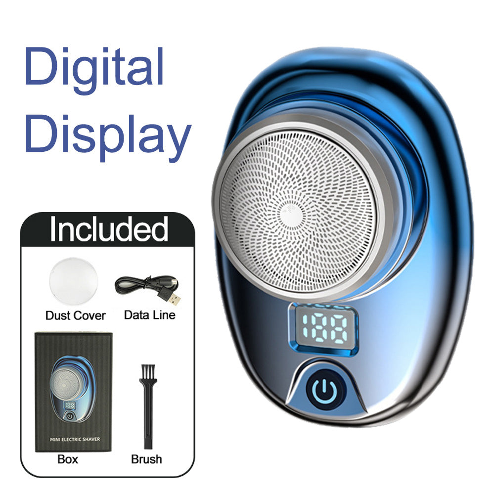 Mini portable rechargeable shaver