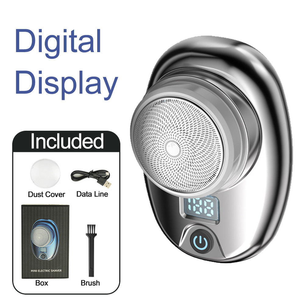 Mini portable rechargeable shaver