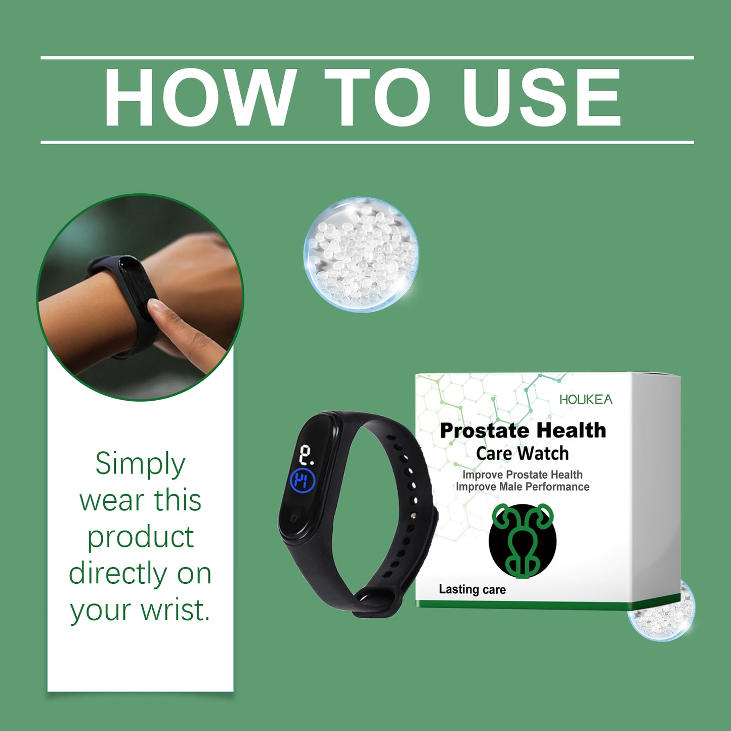 Houkea Men, Wearables Men`s Healthy