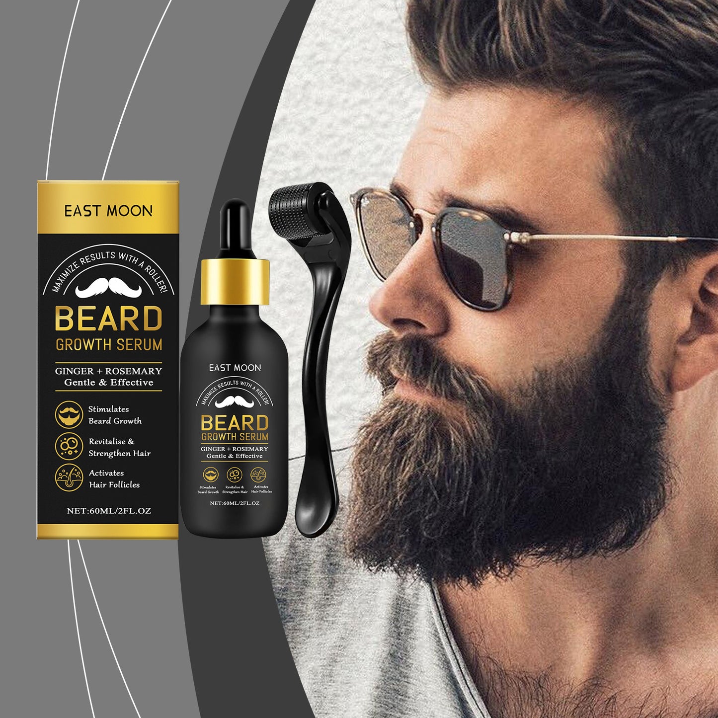 East Moon Beard Oil and Moisturizer